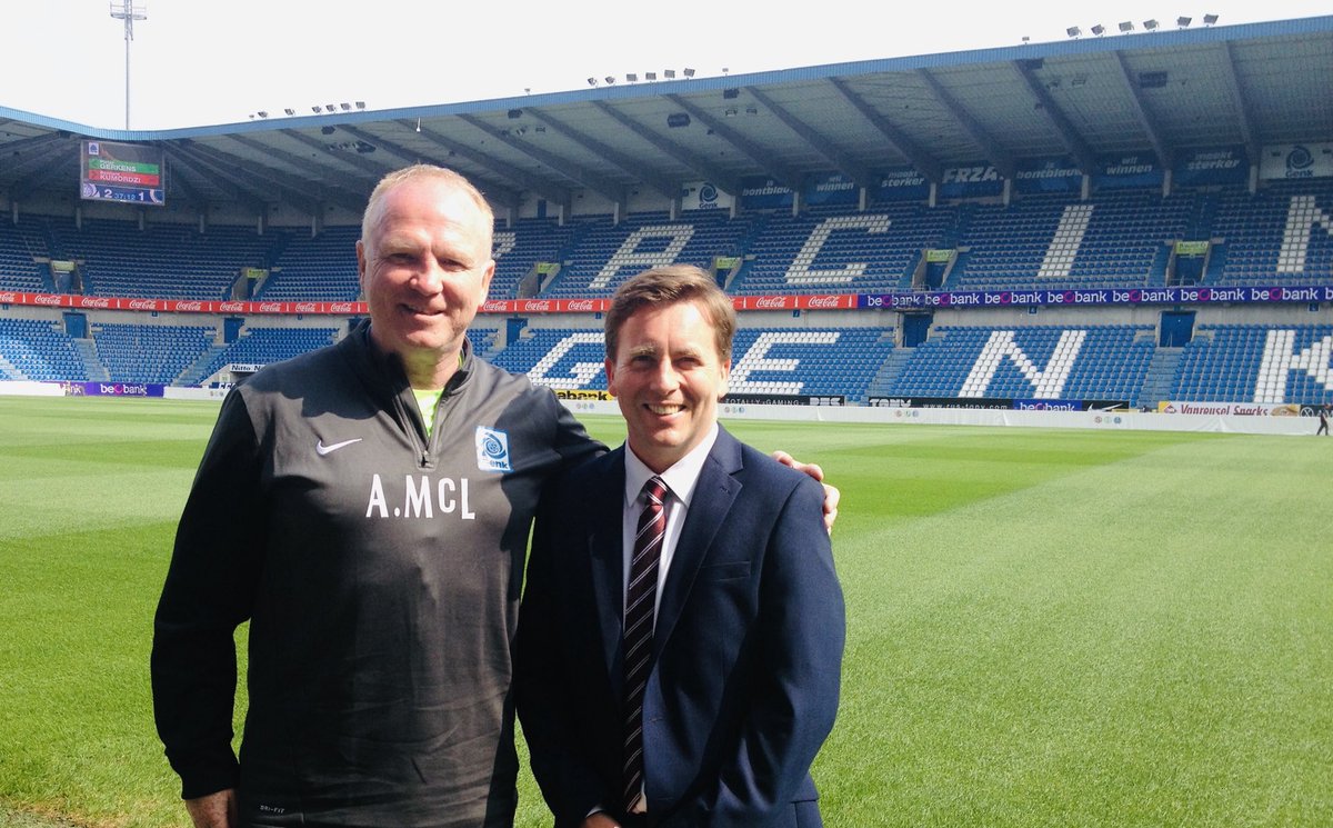 DavidTannerTV's tweet photo. A #throwback to September 2014…
when #Rangers’ #UEL opponents #Genk had a Scottish manager.
#RANGEN https://t.co/PjXI6uTVww