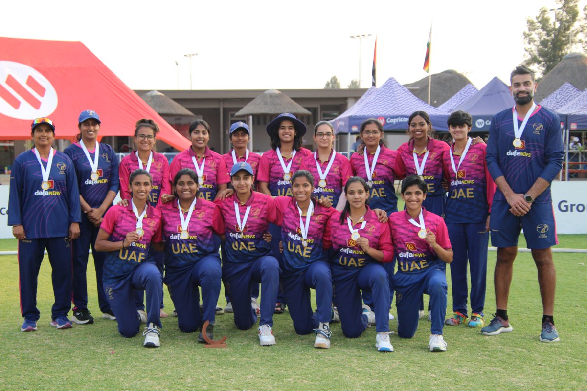 The Esha Oza-led UAE Women’s team are set to make history tomorrow as they start their ODI journey in Bulawayo, Zimbabwe. 
The team will play 50-over matches for the first time in their history – the four-match series will be played from 26 September to 2 October.
All the BEST