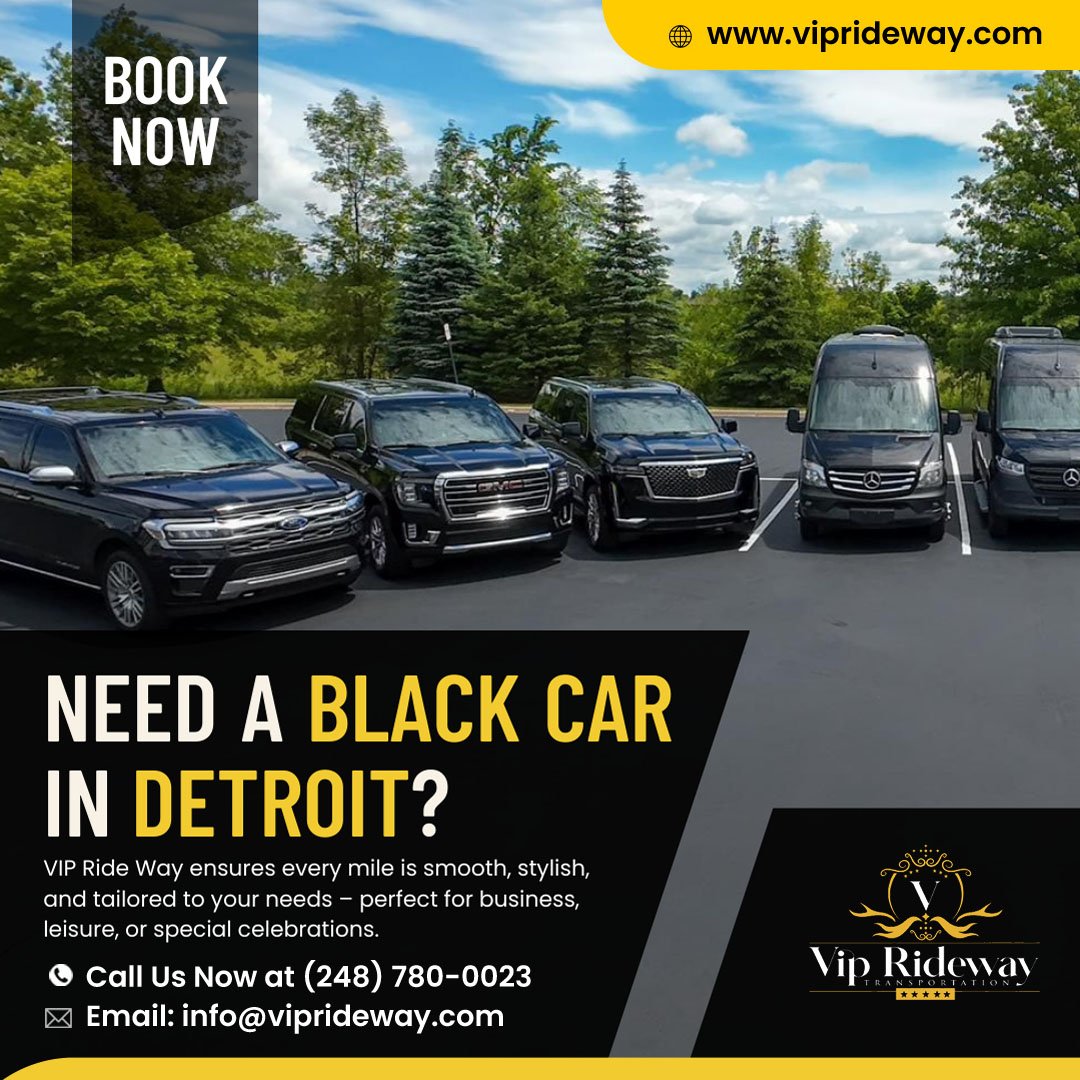 viprideway's tweet image. Need a black car in Detroit?

🌐 Visit Our Website at viprideway.com/black-car-serv…

#BlackCarServiceDetroit #DetroitCarService #VIPRideway #LuxuryCarDetroit #DetroitAirportTransfers #DetroitBlackCarService #MetroDetroitCarService