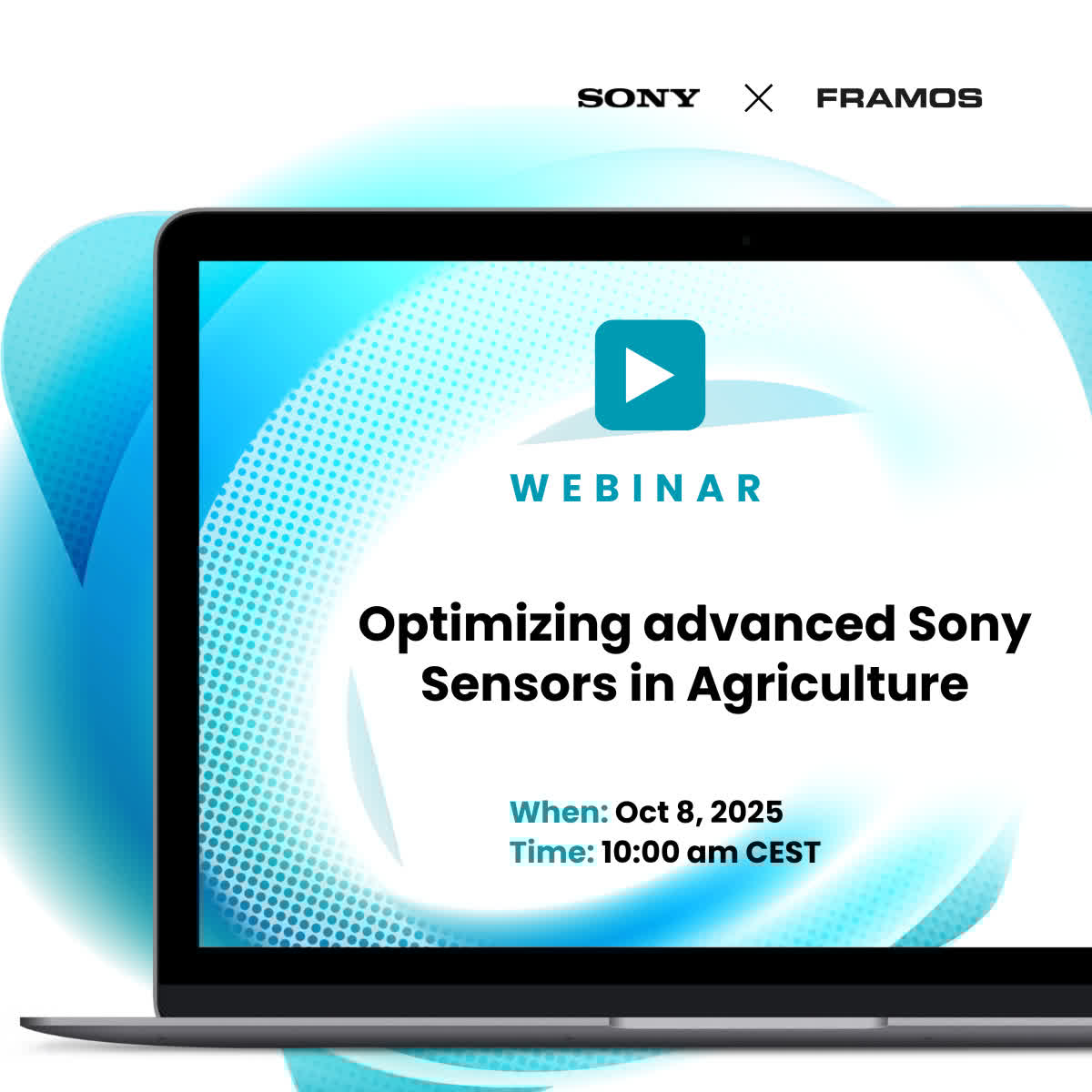 framosimaging's tweet image. 🌱 Want to detect crop issues earlier? 

📅 Join our webinar Optimizing advanced Sony Sensors in Agriculture on October 8, 2025.

👉 Reserve your spot today: bit.ly/4mFFUIU?utm_ca…

#Webinar #FRAMOS