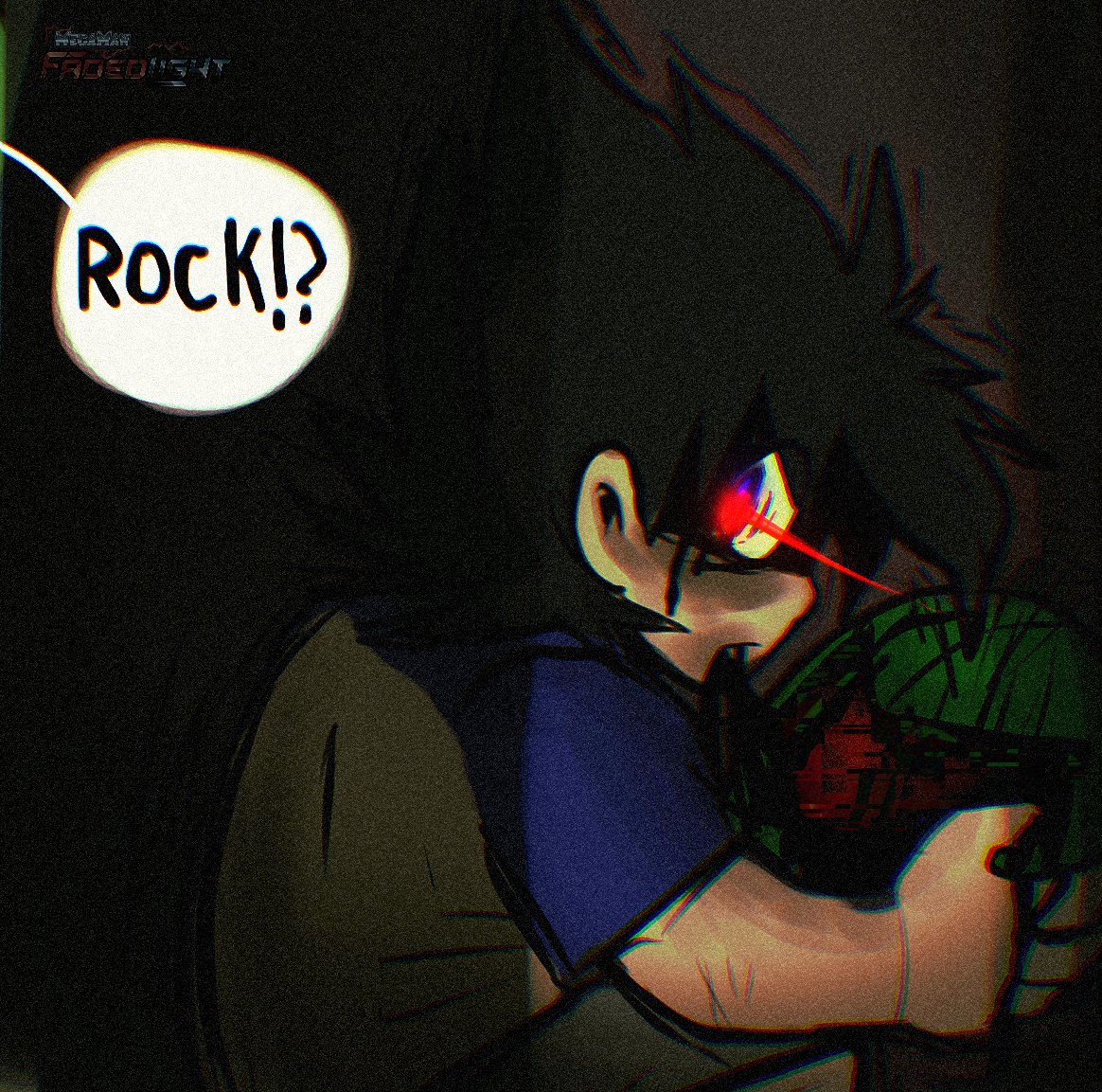 FadedLightAU's tweet image. &quot;Terrible Impulses&quot;
#megaman #roll #fadedlight #fadedlightau #horror