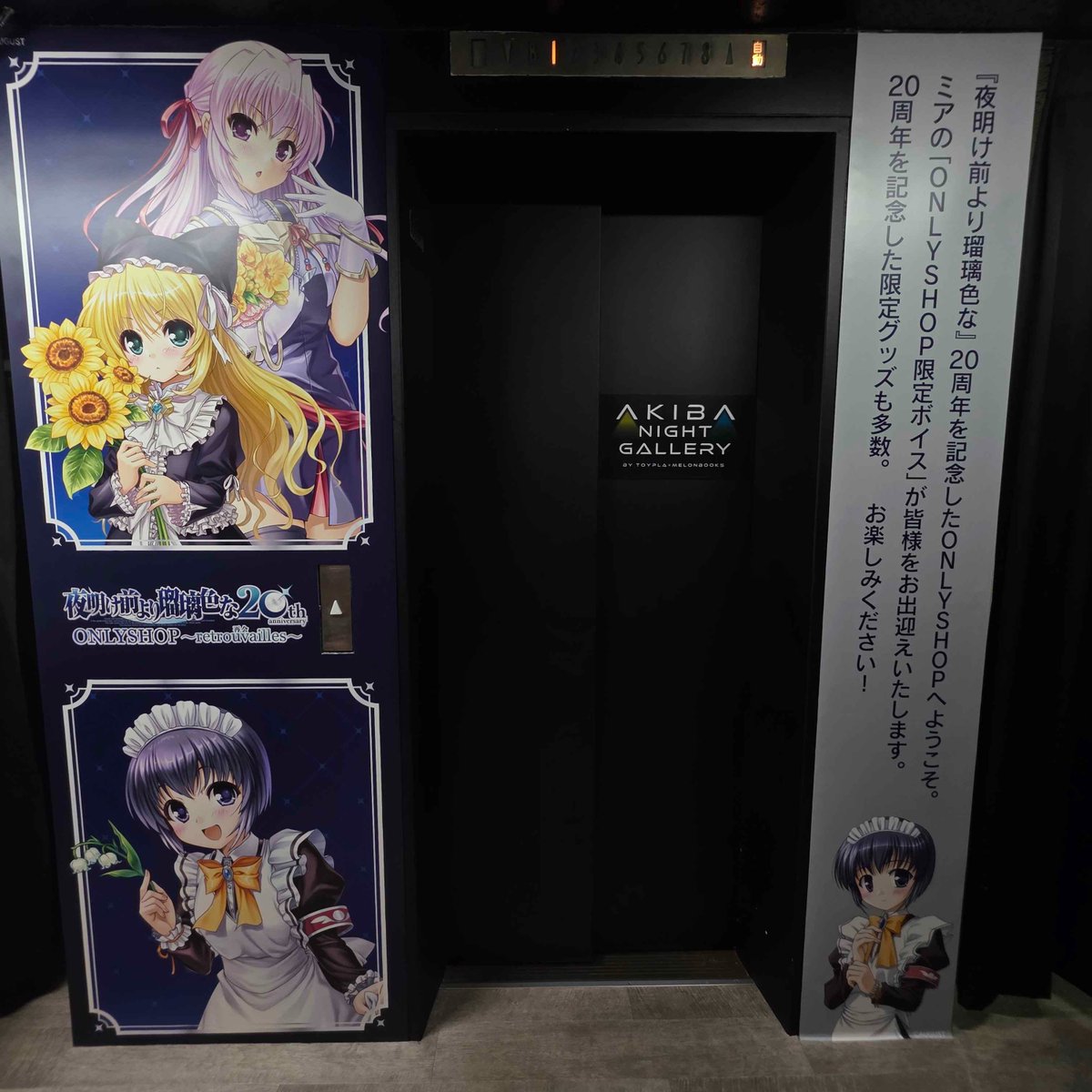 オーガスト　夜明け前より瑠璃色な　キャンバスアート　サイン入り 夜明け前より瑠璃色な F6キャンバスアート べっかんこう直筆