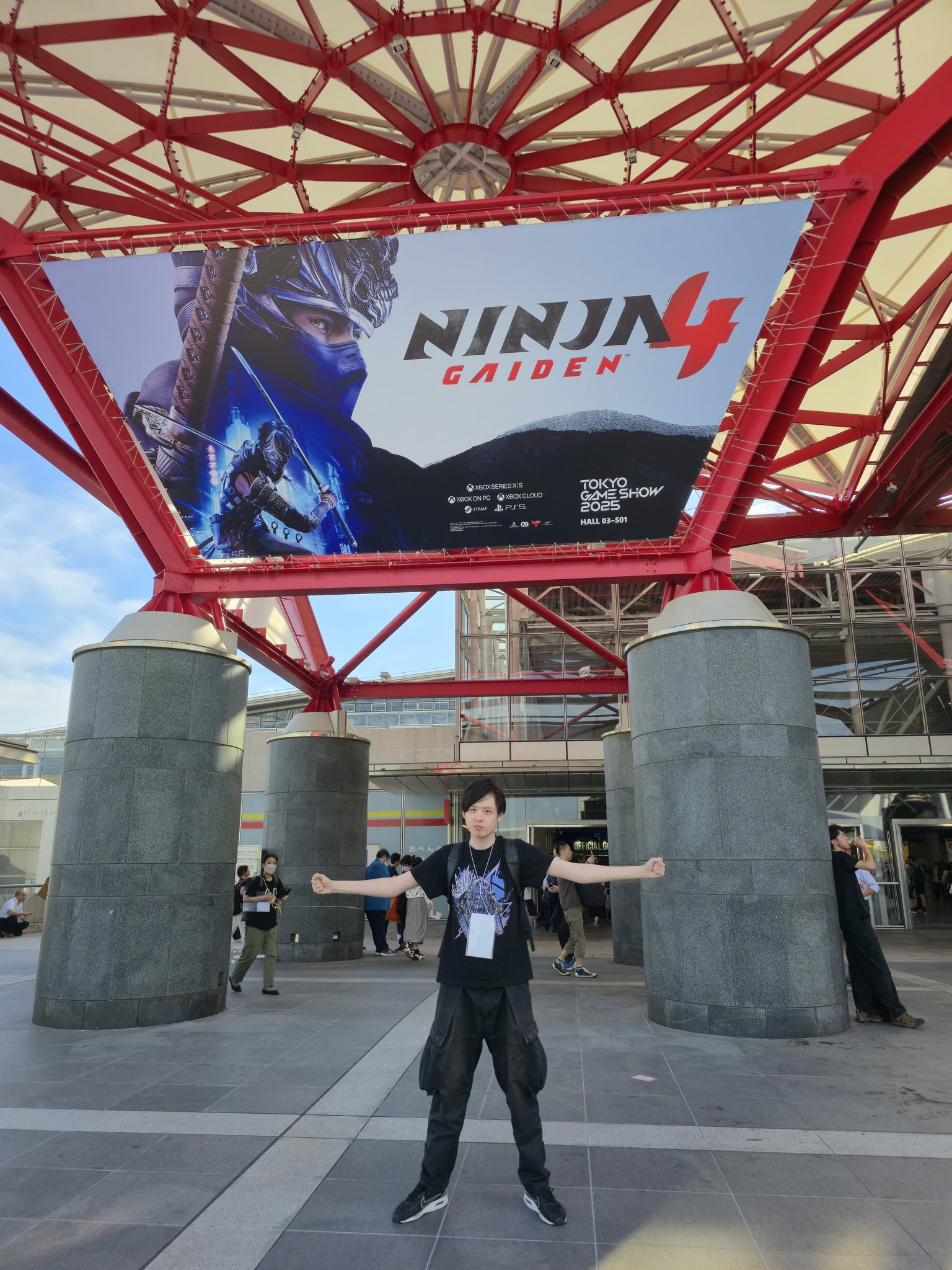 TGS2025 NINJA GAIDEN 4 ピンバッジ ninja gaiden 4 忍者外伝