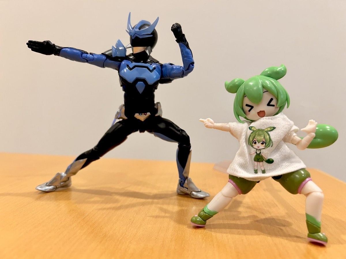 akusokuzan100sh's tweet image. 悪烈！ウイングマンなのだ！

終活してグッズはかわな、集めない、と言ったが、ウイングマンだけは別格🫠

＃ウイングマン　#WINGMAN
#SHFiguarts