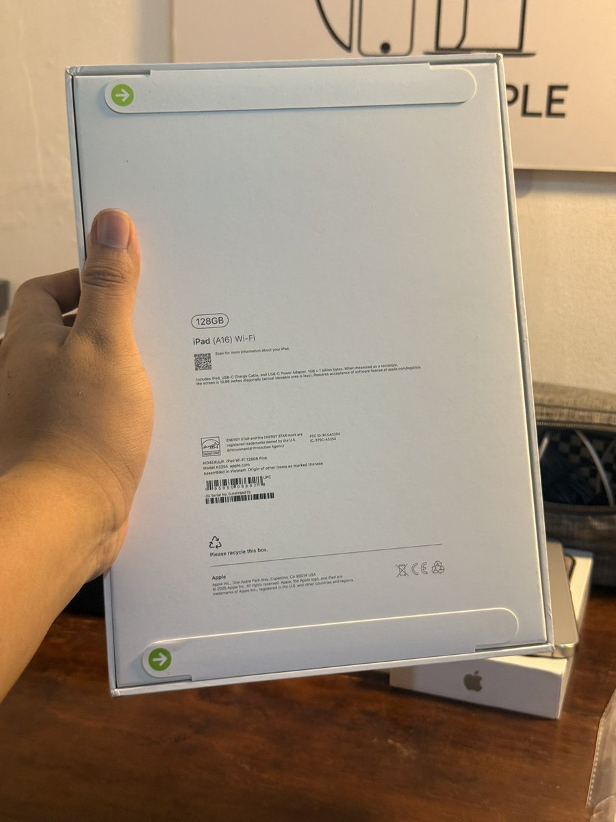 excelfangs's tweet image. WTS IPAD Gen Pink Blue 128 GB NEW
Rp5.800 aja, Gas!
- Free Case, Microsoft 365
- Segel Greenpel
- Garansi Resmi Apple 1 Tahun Klaim bisa klaim di IBox, Digimap, MitraCare
COD Jakarta Sekitarnya - Kirim2 bisa ya
Stok Tinggal Pink 2, Blue 1.
Fast Respon langsung WA di Pinned ya…