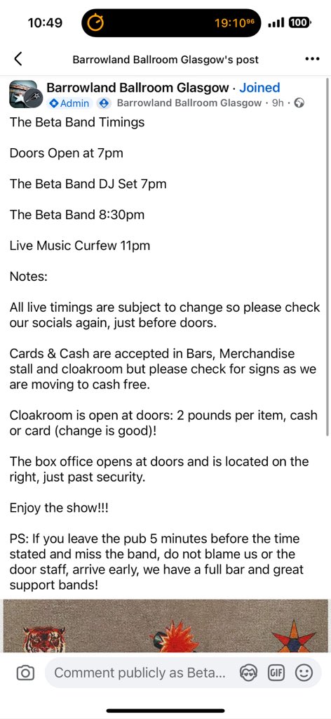 Beta Band Fansite tweet media