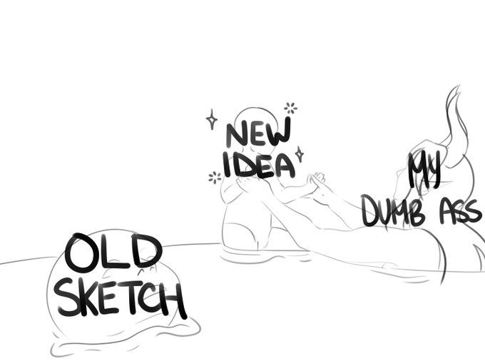 Do any other artists relate? 🥲 

Nothing to post today so enjoy the lil meme #arttwt #artmoots
