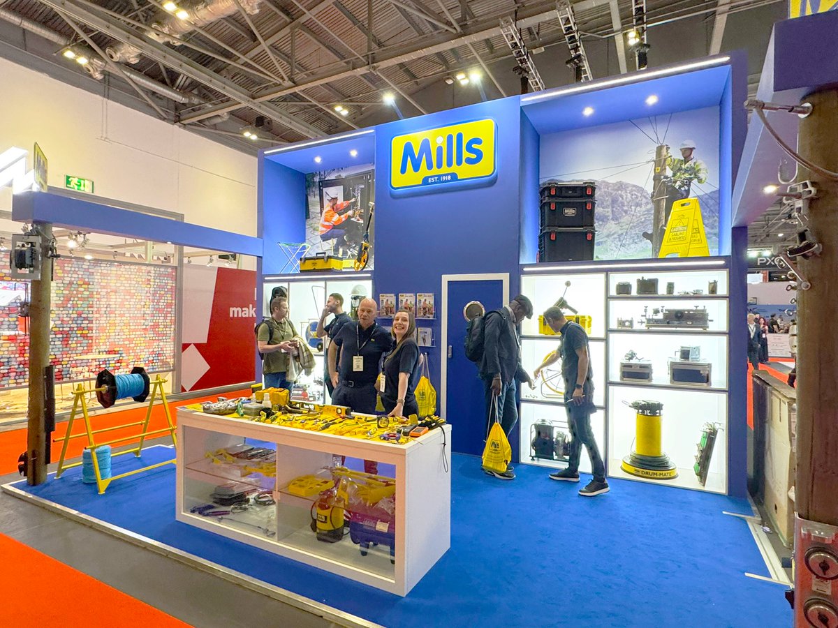 millsltd's tweet image. Day 2 of Connected Britain 🙌🏻. We had a brilliant first day, a busy one full of great conversations. We cannot wait to see even more of you today. Drop by Stand 46 to say hi and check out what’s new!
#MillsLtd #ConnectedBritain #Innovation #Telecoms #Networking