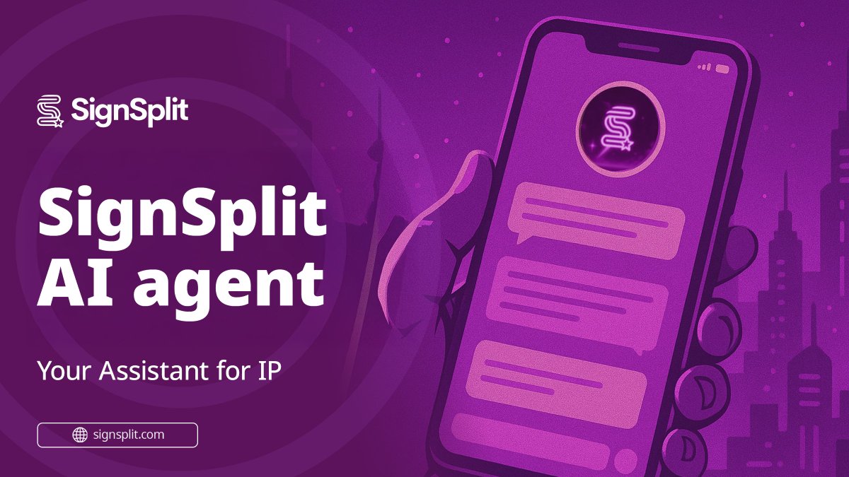 SignSplitIP's tweet image. SignSplit Announcement #2 at 4th Arab Conference on #IntellectualProperty (Sharjah, UAE)
In his keynote address before IP dignitaries, our co-founder @iamJimmyWIN unveiled SignSplit's #AI Agent. Our goal is to provide a comprehensive assistant to help #IP owners:
* LEARN about…