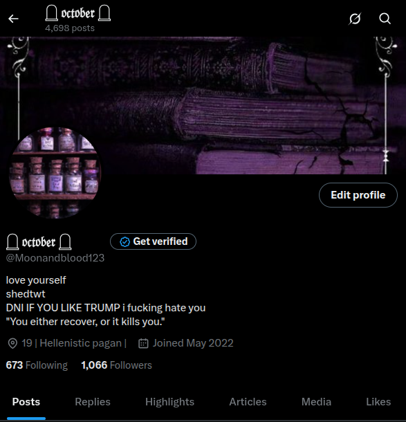 ☆ Spectra Vondergeist of edtwt ☆ tweet media