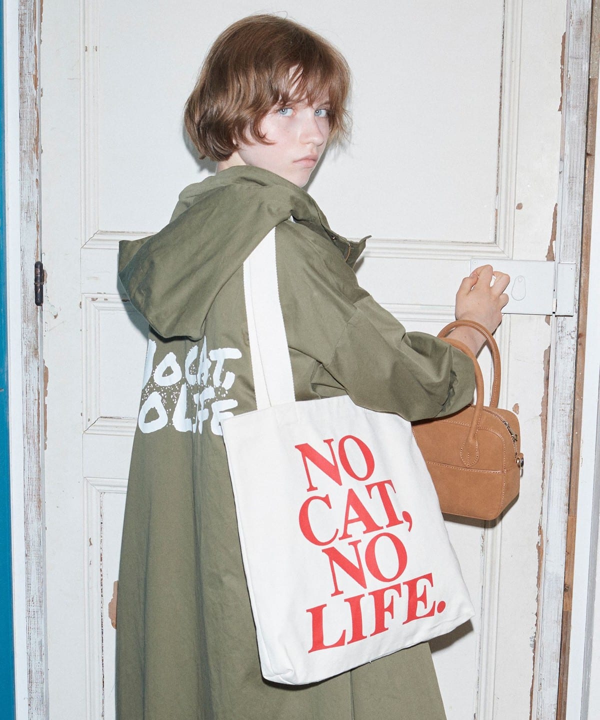 バッグ mmts \"NO CAT, NO LIFE.\" BAG mmts（マミタス）