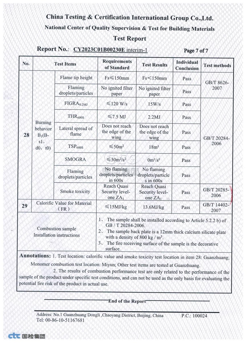 BAOYIBUILDING's tweet image. 📑 Baoyi ACP panels passed CTC tests: fire-resistant (B-s1,d0,t0), strong mechanical strength &amp;amp; low smoke/toxicity. Certified safety + durability. 📩 sales@baoyi-group.cn
#baoyi #aluminumcompositepanel #quality