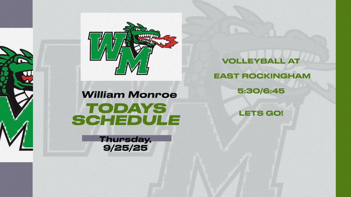 William Monroe (@wmhsdragons) on Twitter photo 