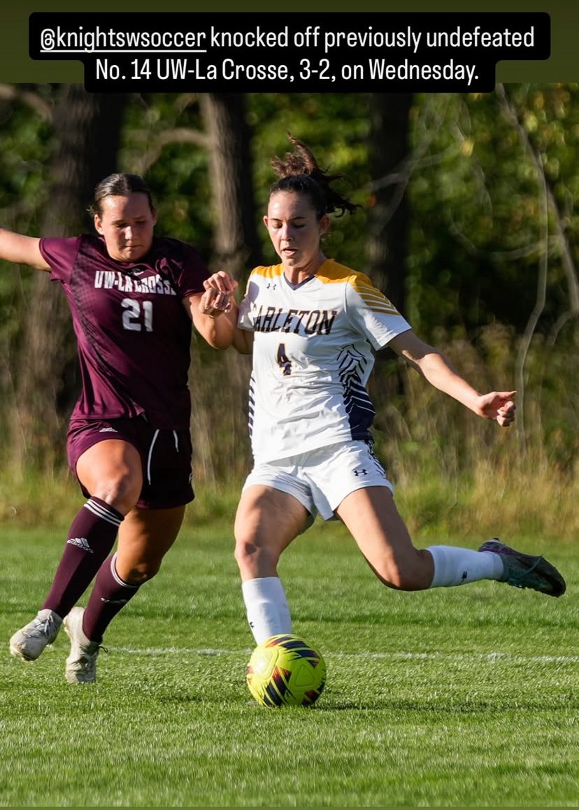 Carleton Women’s Soccer (@knightswsoccer) on Twitter photo 