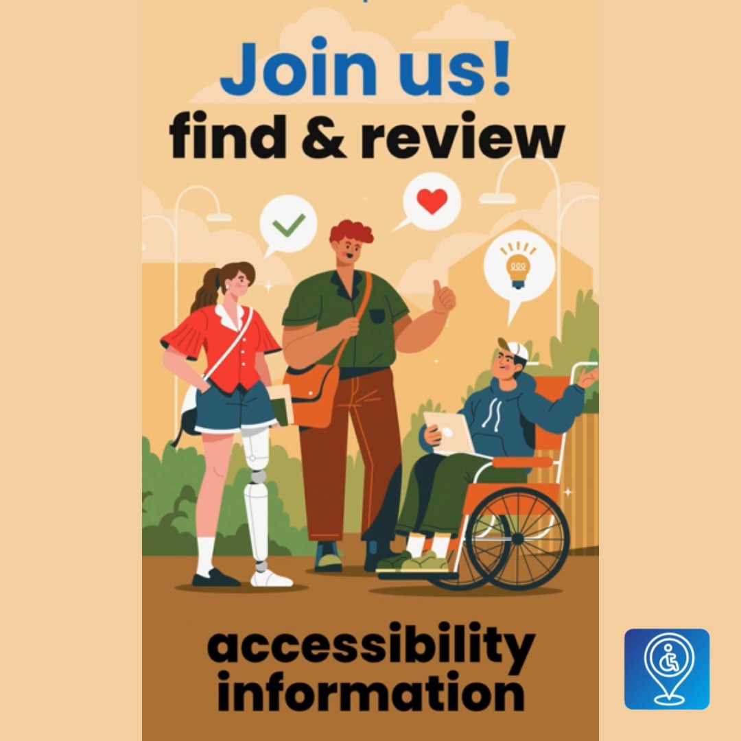 ableway's tweet image. At ableway our goal is to be the largest provider of UK accessible information for all disabled people.
We are still in the early stages, reviews are gradually being added but we can’t do this without you.
Join us today, download our 
#accesibilityforall #InclusiveCommunity