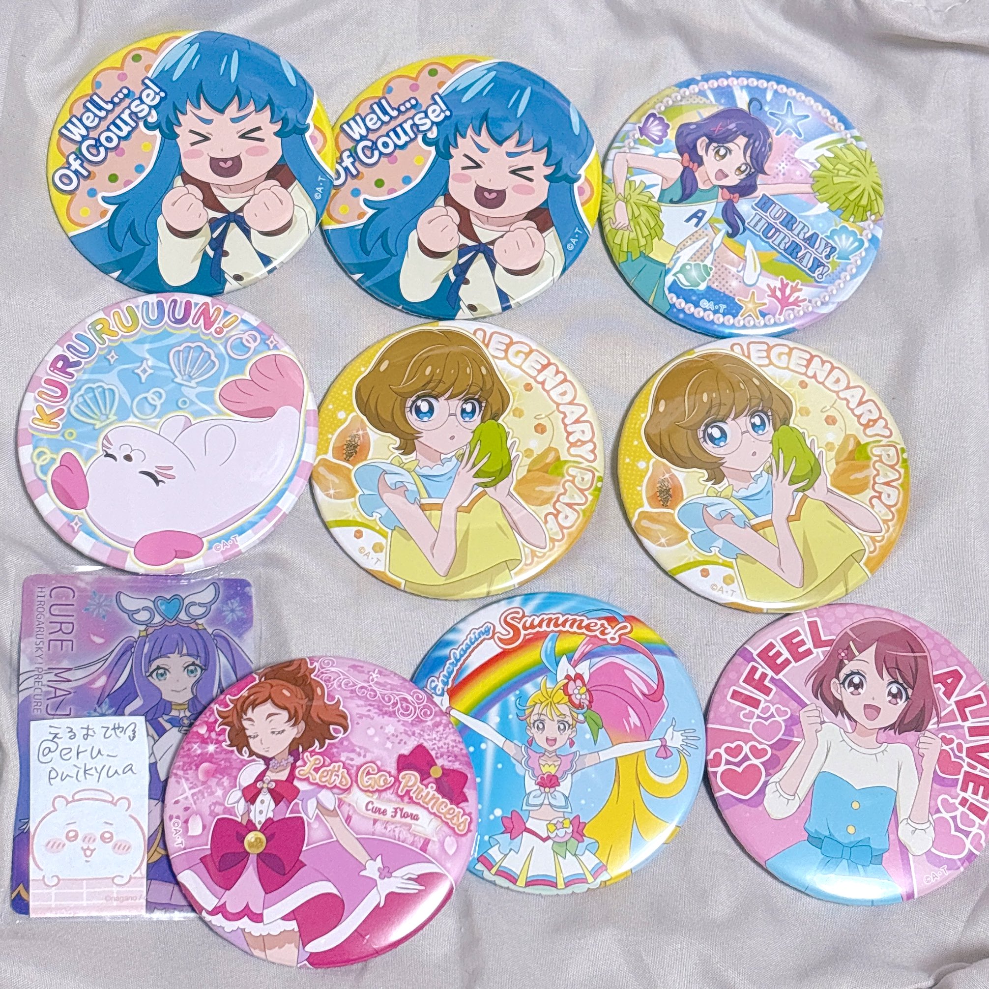 プリキュア プリティストア 変身口上 缶バッジ キュアマーメイド マーメイド プリンセスプリキュア キュアマーメイド 缶バッジ | K-BOOKS