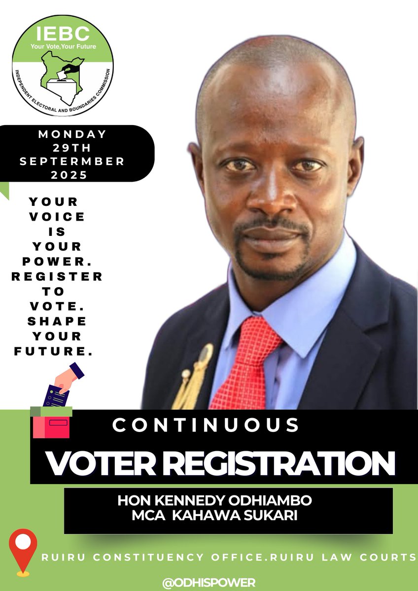 HON. Kennedy Odhiambo (OdhisPower) tweet media