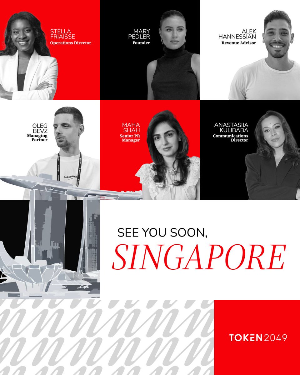 Singapore, here we come 🇸🇬

Our team is headed to <a href="/token2049/">TOKEN2049</a>, and we can’t wait to connect.
If you’re in town, let us know!