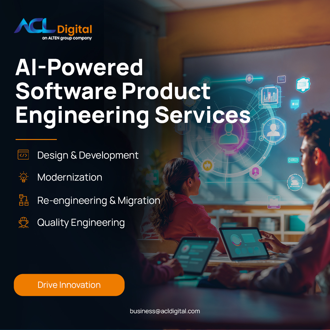 ACL_Digital's tweet image. Build future-ready digital products with ACL Digital. From design to modernization, re-engineering, migration, and QA – our AI-powered Software Product Engineering Services help businesses deliver secure, scalable, and market-ready products.

More Info :acldigital.com/offerings/soft…