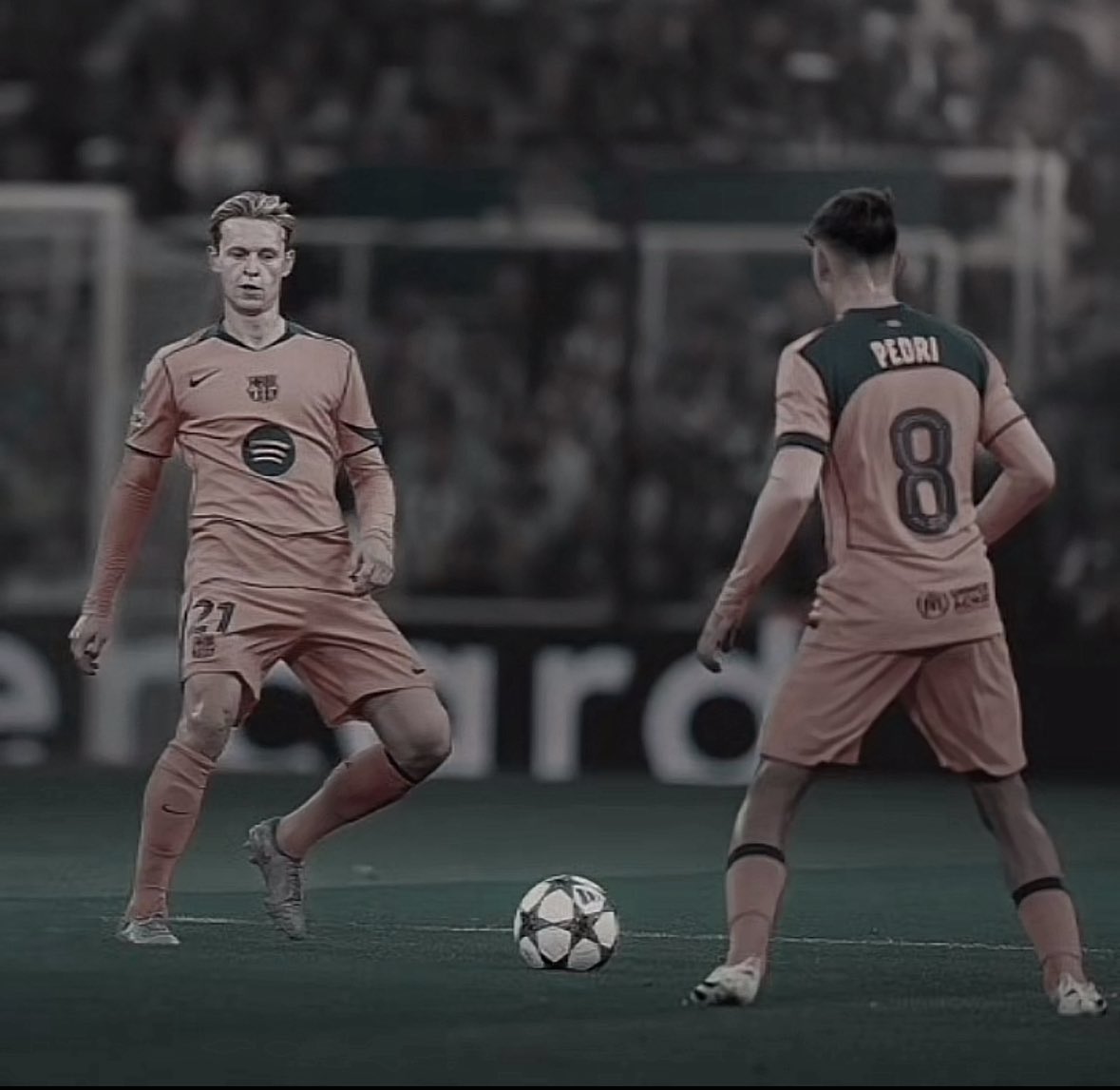 نتذكر الي سواه برشلونة فليك في ملعبهم