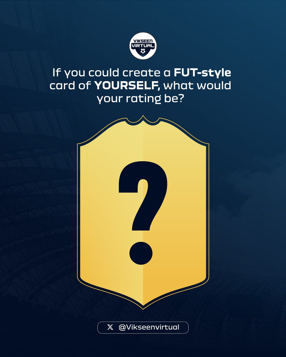 Vikseenvirtual's tweet image. From the pitch to the console, we celebrate the culture, skills &amp;amp; passion that unite us. 🎮⚽️

If you were a FUT-style card, what would your overall rating be? If you’re a player, what would your rating be? 👀

Tag anyone you know that ought to be on here.

#AfricanFootball #AFG