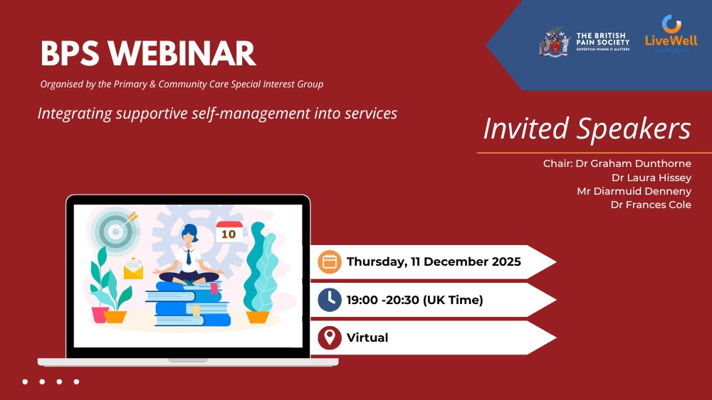 The British Pain Society tweet media