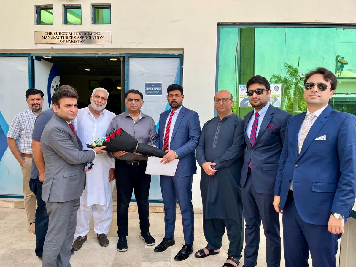 SIMAPOfficial's tweet image. Today 25th September 2025, Civil Officers (BPS-19) of the 44th Mid-Career Management Course at the National Institute of Public Administration (NIPA) Lahore visited The Surgical Instruments Manufacturers Association of Pakistan (SIMAP). The purpose of the Civil Officers’