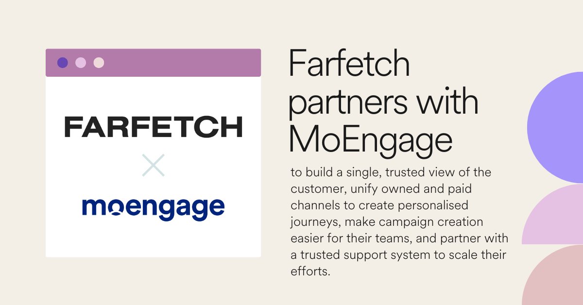 MoEngage tweet media