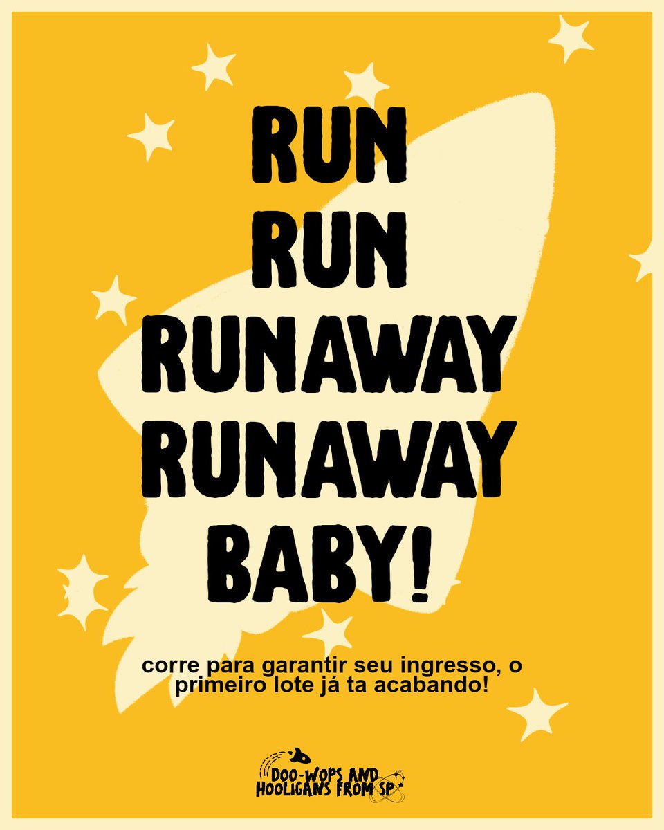 AnEveWithMars's tweet image. 🚀 RUNAWAY HOOLIGANS! 🚀
O primeiro lote tá voando e você não vai querer ficar de fora, né?
Garanta já o seu ingresso e vem viver essa noite 100% Hooligan!

🎟️ LINK NA BIO
📆 04/10/2025
📍 Login House eXP 

🔞 Entrada proibida para menores de 18 anos

 #Hooligans #BrunoMars