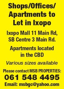 TheMercurySA's tweet image. Sponsored | Space to Let in iXopo
Shops. Offices. Apartments.
Prime locations at iXopo Mall &amp;amp; SB Centre.
📞 061 548 4495
📨 msbgc@yahoo.com
#Shops #Offices #ToLet #Ixopo