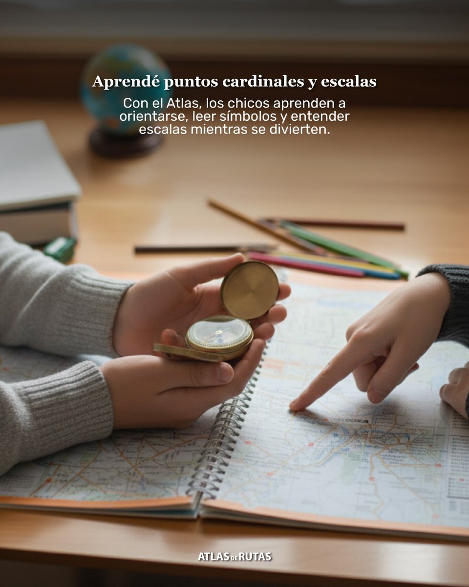 AtlasDeRutas's tweet photo. 📝 La curiosidad también enseña.

Con el Atlas de Rutas los chicos aprenden a leer mapas, ubicar provincias y descubrir la diversidad de la Argentina.

👉 Conseguí el tuyo en el link de la bio.

#AtlasDeRutas #AprenderConMapas #Geografía https://t.co/kuZc9XM1FB