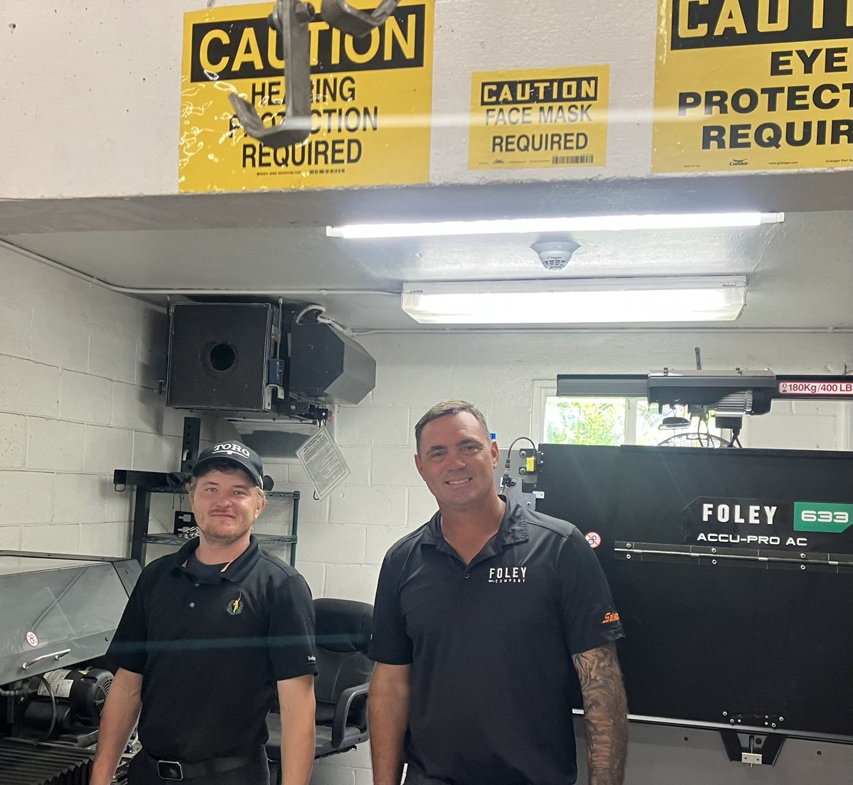 Turftech561's tweet image. Great customer support from my local @Foley_Company rep, Mick. 
#reelturftechs 
#dailygrind
#gcsaa 
#ctem