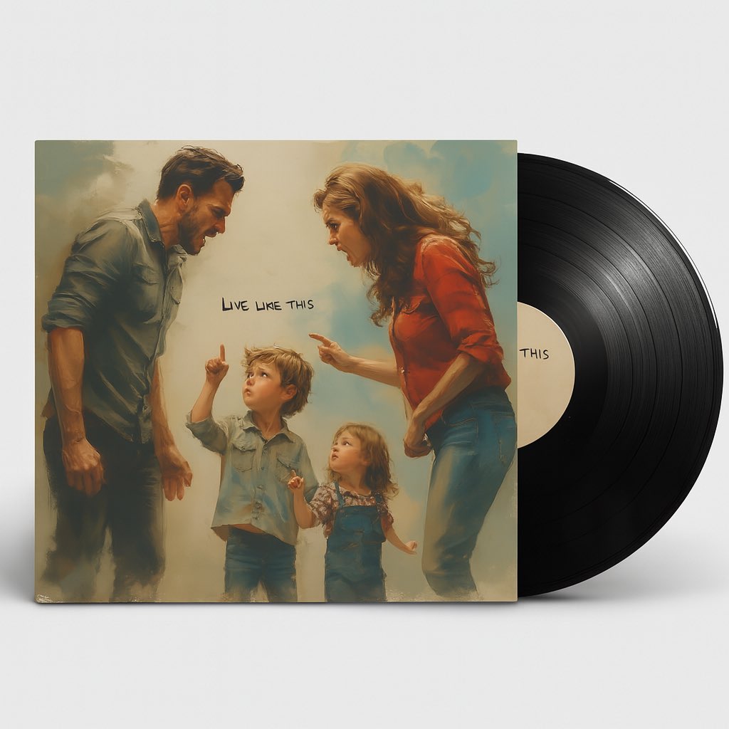 My new music focuses on storytelling &amp; authenticity.

It’s about perspective(s)💯

"Live Like This" is an emotional dive into the challenges of parenting, partnership, &amp; identity.

Reminding parents they aren't alone in their struggle

1 NFT= 1 VINYL

MINT/STREAM IS LIVE🎧👇🏼