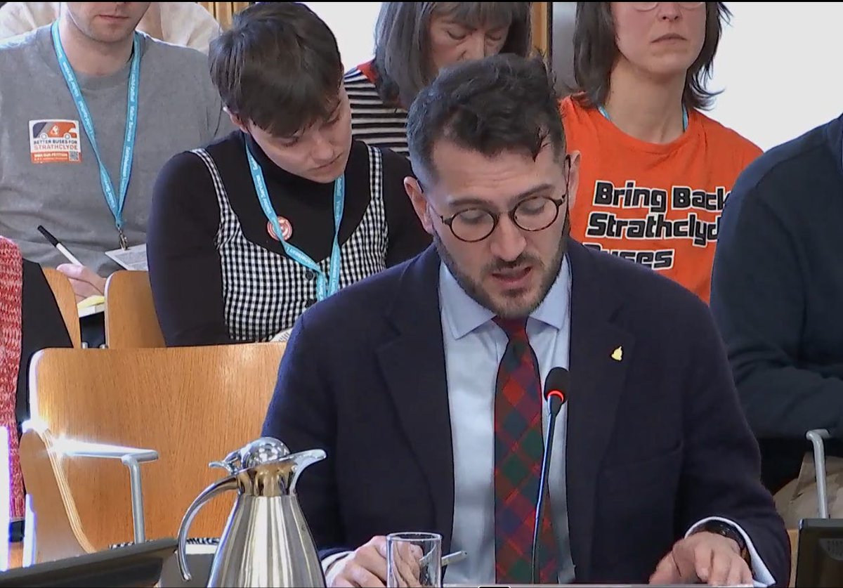 Read more about yesterday's Better Buses petition hearing at the <a href="/ScotParl/">Scottish Parliament</a> 👇
paulshaw94ps.substack.com/p/citizens-par…

It was frustrating given the mass public support for bus franchising in Strathclyde🚌

The fight goes on! Next month we launch our Holyrood campaign to shame MSPs into action ✊