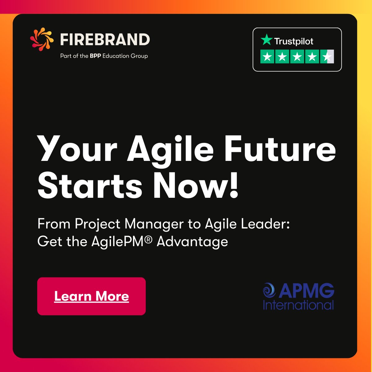 BeAFirebrand's tweet image. Become an Agile Leader with AgilePM®
Deliver value
Master Scrum
Lead multi-team projects
Navigate risks
🔥 15% OFF with code FIREBRAND15
Enrol now: firebrand.training/uk/courses/apm…
#AgilePM #ProjectManagement #AgileLeadership #ScrumMaster #CareerBoost