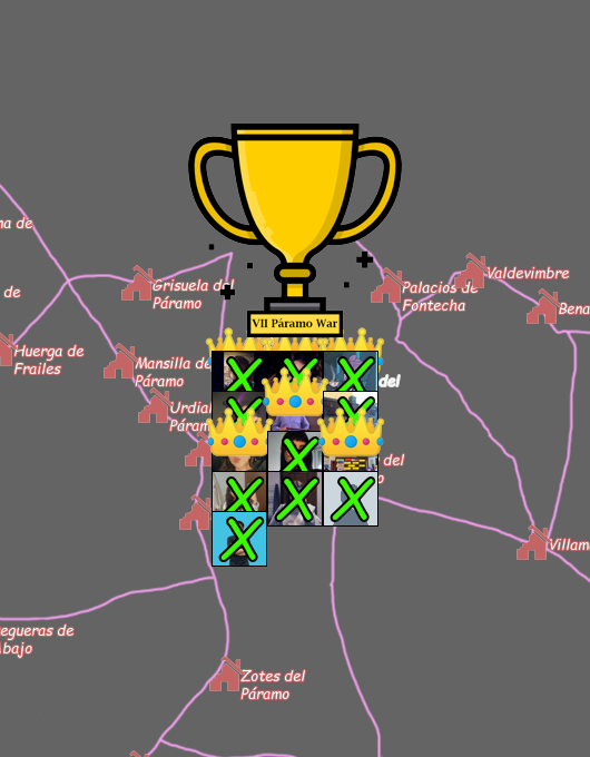 ParamoBot's tweet image. 👑 Ivo(@ivopd_01), Laura(@lauucch) y Miurazo de realidad(@Eric_Almeda) ha(n) ganado, consiguiendo un total de 8 muerte(s), siendo Boycon Lamiura(@JaviDeLonge182) quien más ha conseguido con 7.
¡Bercianos del Páramo es el ganador de la batalla!