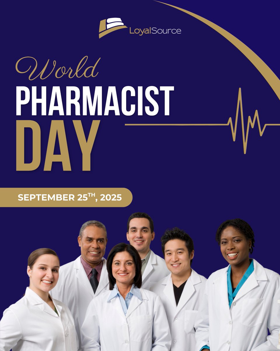 LoyalSourceGS's tweet image. Today we celebrate the pharmacists who keep our communities healthy with care, precision, and dedication. Your impact is felt every day. Thank you for all that you do. 💊❤️

#WorldPharmacistDay #PharmacistAppreciation #LoyalSource #HealthcareHeroes