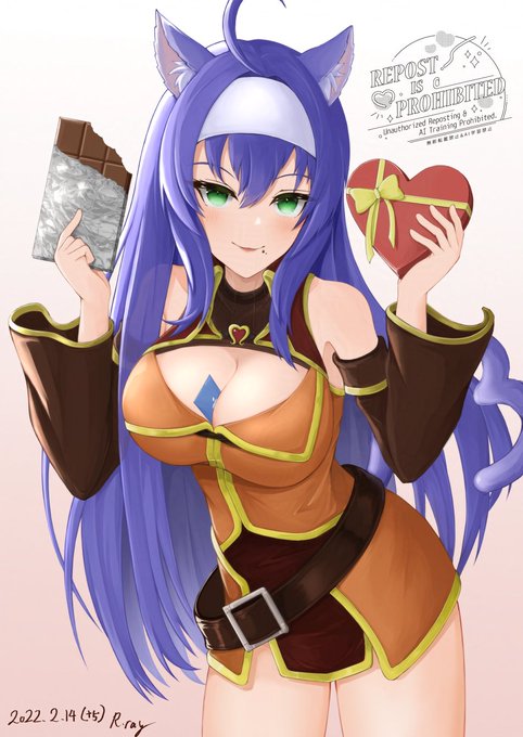 昔描いたケモ耳ワユ
バレンタイン絵なんだがなんでケモ耳と尻尾描いたんだ当時の私。
#ファイアーエムブレム 