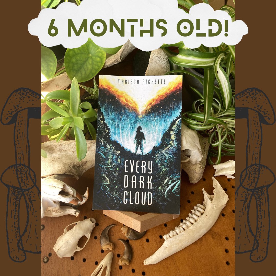 Happy 6 month book birthday to EVERY DARK CLOUD!!! 🍄☁️🖤 

Hard to believe this novella has been in the world for half a year. Thank you to everyone who’s read, reviewed, gifted, and listened to these words. Keep it up ⛅️
<a href="/PressOrchid/">Ghost Orchid Press</a>