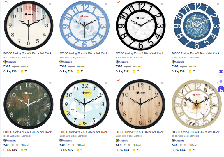 TechyBoostDeals's tweet image. Designer Wallclock @ ₹399

Buy link : fkrt.cc/hB5ogCs

#Flipkart #Wallclock #Home
