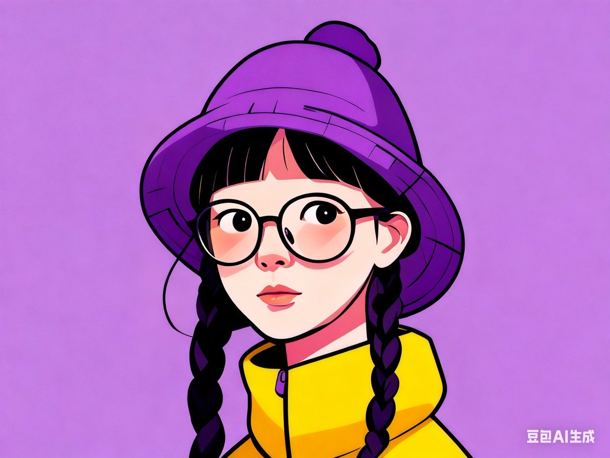 old_nightly's tweet image. 现代扁平插画风格头像