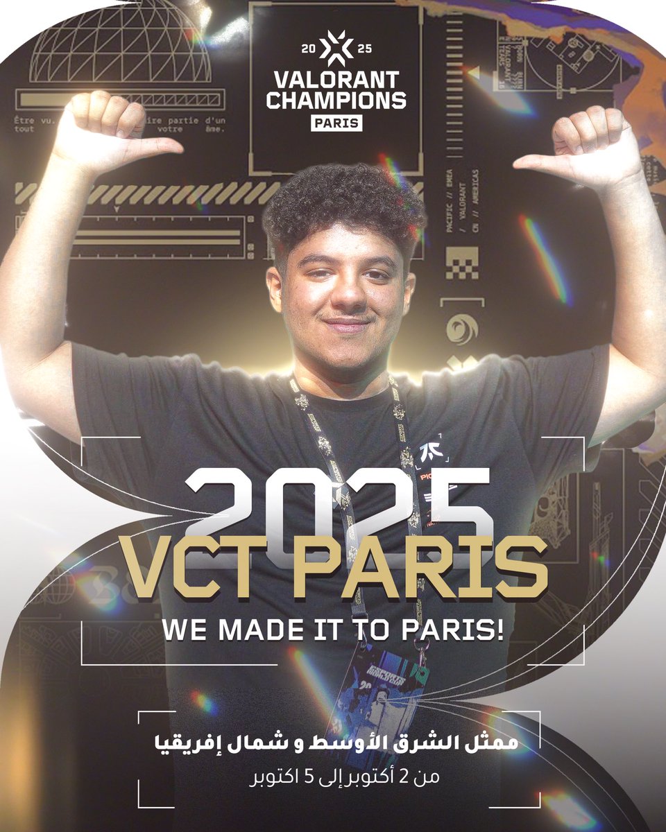 WE MADE IT TO VCT PARIS 2025 !! ❤️🇫🇷