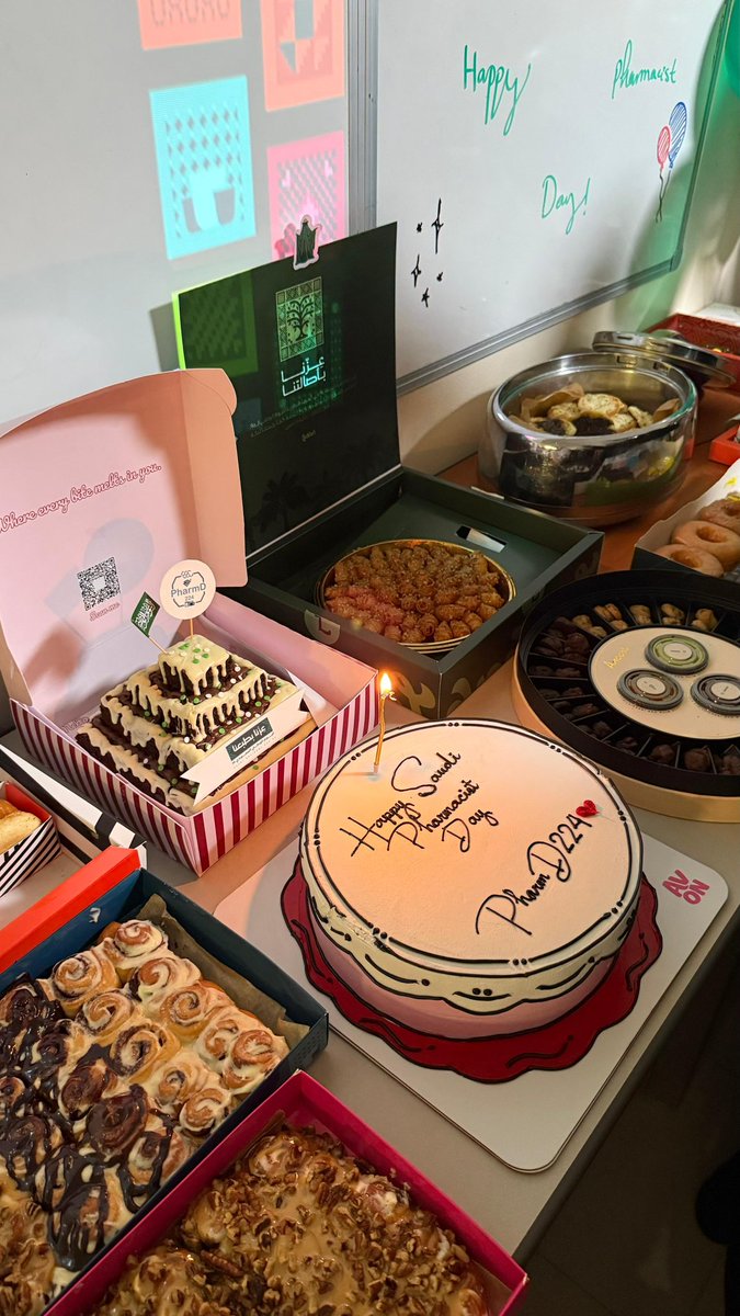 يوم صيدلي سعيد على دفعة #PharmD224 🤍
#اليوم_الوطني_السعودي_95