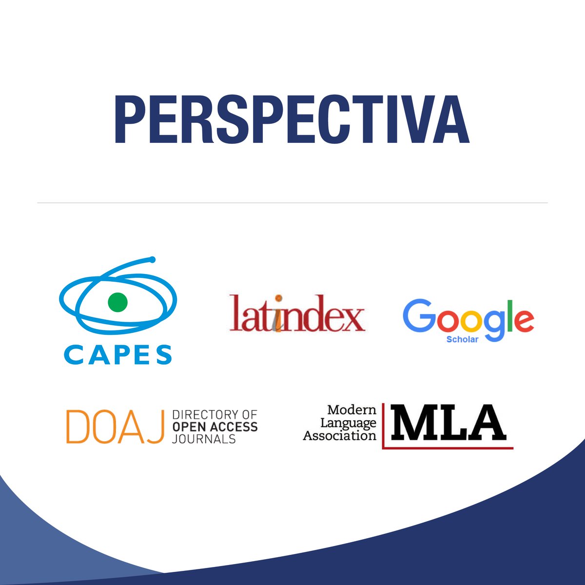 A revista Perspectiva publicou novos artigos!

O periódico é uma publicação do Centro de Ciências da Educação da <a href="/UFSC/">UFSC</a>  que tem o objetivo de divulgar a produção acadêmica sobre educação. 

Acesse: periodicos.ufsc.br/index.php/pers…