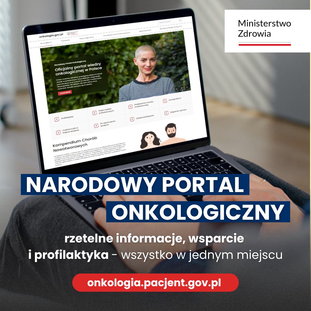 📚 Rzetelna wiedza o nowotworach w jednym miejscu! 
👉  Wejdź na: onkologia.gov.pl
🌐 Praktyczne wskazówki, wsparcie, informacje od ekspertów.
Więcej informacji: szpitalepomorskie.eu/onkologia-gov-…