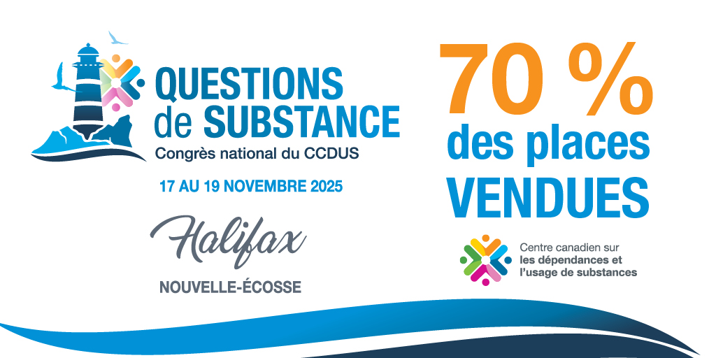 IOS_QDS's tweet image. Nous sommes à mi-chemin! Plus de 70% des places pour le congrès Questions de substance 2025 du CCDUS ont été vendues. Avec plus de 100 présentations, tout le monde y trouvera son compte. L’inscription hâtive prend fin le 29 septembre. ici: tinyurl.com/48zzsxwh #congrèsCCDUS