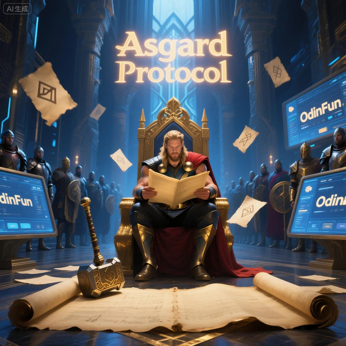 Asgard_io's tweet photo. ⚡ DIVINE REVIEW IN PROGRESS! ⚡

🏰 Thor's Evaluation:
⚡ Reviewing qualified Guardian credentials
🔨 Airdrop plan activation post-verification
💎 odinfun ecosystem integration underway
⚔️ ASG Divine Realm expansion in development

⏰ Patience, noble Guardians - epic rewards await the worthy!

Building the eternal realm takes time, but legends are forged through dedication! 🌩️

🎯 https://t.co/2FtJhsCwIN

#ASG #AsgardProtocol #odinfun #GuardianReview #Ecosystem