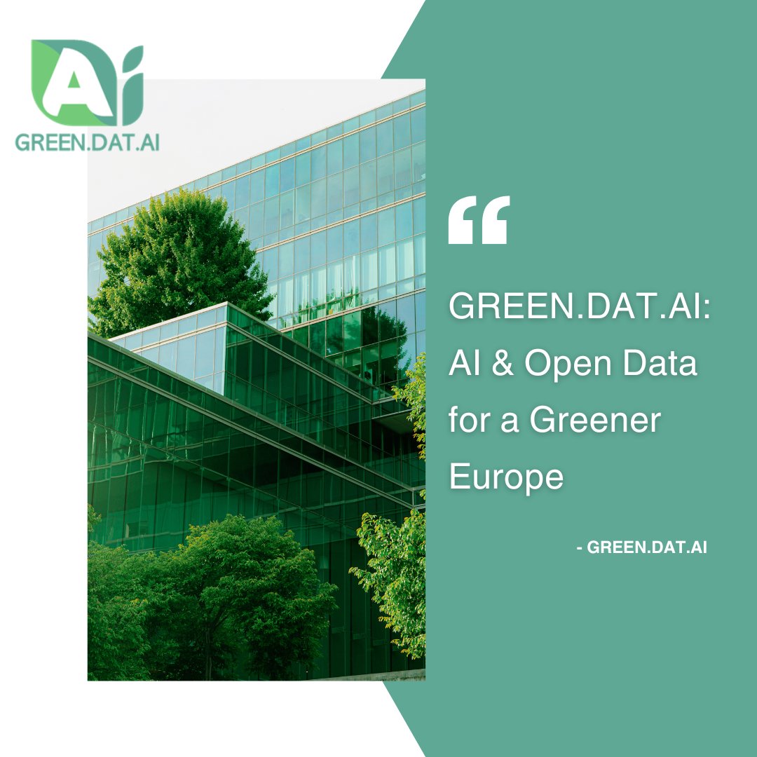 🌍 <a href="/GREEN_DAT_AI/">GREEN DAT AI EU Project</a>: AI &amp; Open Data for a Sustainable Future 🌱Empowering researchers, developers, policymakers &amp; industry to use energy-efficient AI &amp; open environmental data for climate, energy, biodiversity &amp; sustainable solutions. 

#GreenAI #Sustainability
