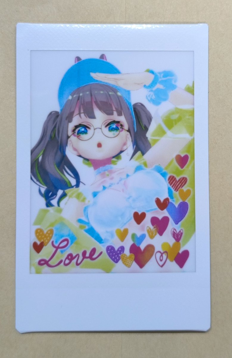 #着いたぞたみー
うっかりたみーのお渡し会チェキが届いた〜
かわいいっ！！