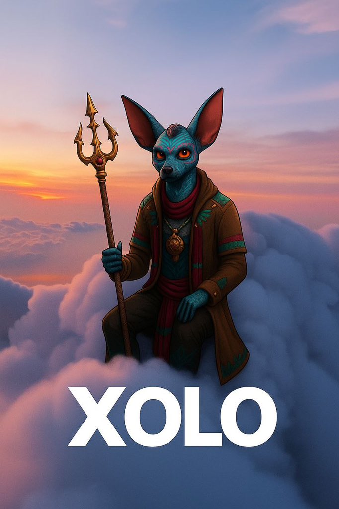 Donjerry8818's tweet image. ☁️🔥 From the clouds, the guardian rises.
The Xolo, cloaked in myth and armed with the trident, watches over the pack not just a protector, but a guide to value, travel and legacy.🚀

💻 xrpxolo.xyz.
🛒 xrp.cafe/collection/xolo
📜 CA: rLUzh4ctFPXF3TT1q9owYYtNixBoidy567